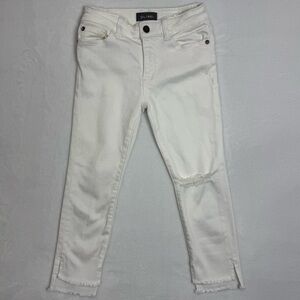 Girls DL1961 White Ankle Jeans